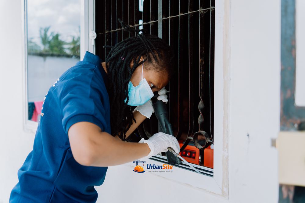 UrbanSite security grille cleaning